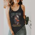 Let's Eat Kids Grammar Werewolf Halloween Teacher Flowy Tank, funny design