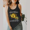 Let's Taco Bout Learning Back To School Teacher Kids Flowy Tank, funny design Let's Taco Bout Learning Back To School Teacher Kids Flowy Tank, funny design