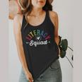 Literacy Squad Reading Teacher Interventionist Specialist Flowy Tank, funny design Literacy Squad Reading Teacher Interventionist Specialist Flowy Tank, funny design