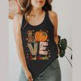 Love 2nd Grade Happy Fall Thanksgiving For 2nd Teacher For Men Women Girls Kids Flowy Tank, funny design