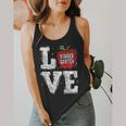 LOVE Kindergarten Teacher Student School Apple Flowy Tank, funny design LOVE Kindergarten Teacher Student School Apple Flowy Tank, funny design