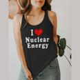 I Love Nuclear Energy School Teacher Flowy Tank, funny design