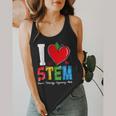 I Love STEM Student Teacher 1st Day Of School Back To School Flowy Tank, funny design I Love STEM Student Teacher 1st Day Of School Back To School Flowy Tank, funny design