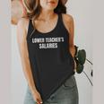 Lower Teacher Salaries Flowy Tank, funny design Lower Teacher Salaries Flowy Tank, funny design