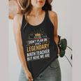 Math Teacher For Algebra Lovers Mathematics Flowy Tank, funny design