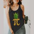 Math Teacher Hawaiian Shirts Pineapple Pi Day Symbol Flowy Tank, funny design