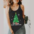 Math Teacher Polygon Christmas Tree Geometry Merry Christmas Flowy Tank, funny design Math Teacher Polygon Christmas Tree Geometry Merry Christmas Flowy Tank, funny design