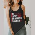 Math Teacher School So Happy I'm A Math Teacher Flowy Tank, funny design Math Teacher School So Happy I'm A Math Teacher Flowy Tank, funny design