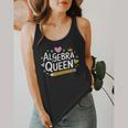 Mathematician And Mathematics Teacher Algebra Queen Flowy Tank, funny design Mathematician And Mathematics Teacher Algebra Queen Flowy Tank, funny design