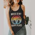 Music For Men Women Music Teacher Music Lover Flowy Tank, funny design