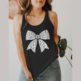 Music Notes Coquette Bow Music Teacher School Musician Band Flowy Tank, funny design Music Notes Coquette Bow Music Teacher School Musician Band Flowy Tank, funny design