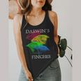 Nerdy Darwin's Finches Evolution Science Biology Teacher Flowy Tank, funny design Nerdy Darwin's Finches Evolution Science Biology Teacher Flowy Tank, funny design