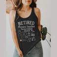 Not My Problems Anymore Retired Physics Teacher Flowy Tank, funny design Not My Problems Anymore Retired Physics Teacher Flowy Tank, funny design