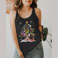 Paintbrush Christmas Tree Decor Xmas For Artist Art Teacher For Men Women Flowy Tank, funny design Paintbrush Christmas Tree Decor Xmas For Artist Art Teacher For Men Women Flowy Tank, funny design