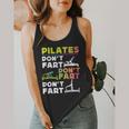 Pilates Instructor Teacher Watercolor Pilates Don't Fart Men Women Kids Flowy Tank, funny design Pilates Instructor Teacher Watercolor Pilates Don't Fart Men Women Kids Flowy Tank, funny design