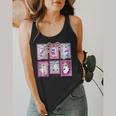 Preppy Spooky Teacher Halloween Ghost Coquette Bow Autumn Flowy Tank, funny design Preppy Spooky Teacher Halloween Ghost Coquette Bow Autumn Flowy Tank, funny design