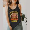Preschool Gobble Squad Cute Turkey Thanksgiving Teacher Flowy Tank, funny design Preschool Gobble Squad Cute Turkey Thanksgiving Teacher Flowy Tank, funny design
