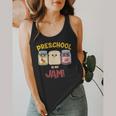 Preschool Is My Jam Teacher Shirt Flowy Tank, funny design Preschool Is My Jam Teacher Shirt Flowy Tank, funny design