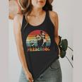 Preschool Panda Back To School Teacher Student Flowy Tank, funny design Preschool Panda Back To School Teacher Student Flowy Tank, funny design