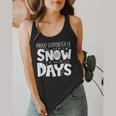 Proud Supporter Of Snow Days Teacher Christmas Men Women Flowy Tank, funny design Proud Supporter Of Snow Days Teacher Christmas Men Women Flowy Tank, funny design
