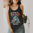 Proud To Teach Multilingual Learner ESL English Teacher Flowy Tank, funny design Proud To Teach Multilingual Learner ESL English Teacher Flowy Tank, funny design