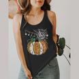 Pumpkin Music Teacher Halloween Fall Music Notes Autumn Flowy Tank, funny design Pumpkin Music Teacher Halloween Fall Music Notes Autumn Flowy Tank, funny design
