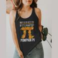 Pumpkin Pi Math Teacher Halloween Geometry Flowy Tank, funny design Pumpkin Pi Math Teacher Halloween Geometry Flowy Tank, funny design