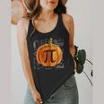 Pumpkin Pie Halloween Thanksgiving Math Teacher Pi Day Flowy Tank, funny design Pumpkin Pie Halloween Thanksgiving Math Teacher Pi Day Flowy Tank, funny design