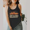 Que Pasa Calabaza Spanish Teacher Bilingual Pumpkin Women Flowy Tank, funny design Que Pasa Calabaza Spanish Teacher Bilingual Pumpkin Women Flowy Tank, funny design