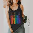 Rainbow Roygbiv Kids Artist Costume Art Teacher Flowy Tank, funny design