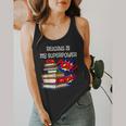 Reading Is My Super Power Superhero Best English Teacher Flowy Tank, funny design