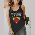 Real Superheroes Don't Wear Capes Teacher Shirt Teaching Te Flowy Tank, funny design