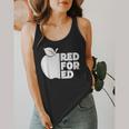 Red For Ed Teacher Support Public Education For Men Women Kids Flowy Tank, funny design Red For Ed Teacher Support Public Education For Men Women Kids Flowy Tank, funny design