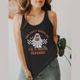 Retro You Can't Scare Me I'm A Math Teacher Cute Ghost Women Flowy Tank, funny design Retro You Can't Scare Me I'm A Math Teacher Cute Ghost Women Flowy Tank, funny design