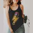 Retro Pencil Pencil Back To School Teacher Student Flowy Tank, funny design Retro Pencil Pencil Back To School Teacher Student Flowy Tank, funny design