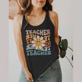 Retro Teacher Daisy Colorful Elementary School Teacher Flowy Tank, funny design Retro Teacher Daisy Colorful Elementary School Teacher Flowy Tank, funny design