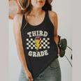 Retro Third Grade Teacher Lightning Bolt Pencil Teacher Kids Flowy Tank, funny design Retro Third Grade Teacher Lightning Bolt Pencil Teacher Kids Flowy Tank, funny design