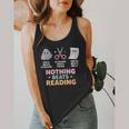 Rock Paper Scissors Teacher Librarian Nothing Beats Reading Flowy Tank, funny design