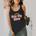 School Bus Trip Vibes Students Teachers Students Field Trip For Men Women Kids Flowy Tank, funny design