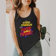 School Counselor Teacher Superhero Superpower Comic Book Flowy Tank, funny design School Counselor Teacher Superhero Superpower Comic Book Flowy Tank, funny design
