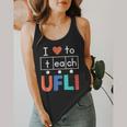 Science Of Reading I Love To Teach UFLI Teacher Literacy Flowy Tank, funny design