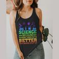 Science Teacher Because Figuring Things Out Is Better Than Flowy Tank, funny design