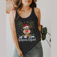 Science Teacher Squad Reindeer Christmas Teacher Xmas Lights For Men Women Flowy Tank, funny design