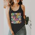 In My Second Grade Era Girl Back To School 2nd Grade Teacher Flowy Tank, funny design