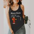 Slope Dude Algebra Geometry Middle School Math Teacher Flowy Tank, funny design
