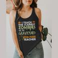 Social Studies Teacher Teach Scariest Zombies On Graveyard For Men Women Flowy Tank, funny design Social Studies Teacher Teach Scariest Zombies On Graveyard For Men Women Flowy Tank, funny design