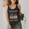 Sorry My Fault Earthquake Tectonic Plate Science Teacher Pun Flowy Tank, funny design