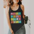 Spanish Teacher Back To School Maestra Dual Language Crew Flowy Tank, funny design