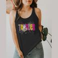 Spooky Halloween Teacher Para Counselor SPED Preppy Boo Kids Flowy Tank, funny design