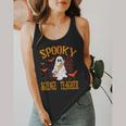 Spooky Science Teacher Ghost Halloween School Women Flowy Tank, funny design Spooky Science Teacher Ghost Halloween School Women Flowy Tank, funny design